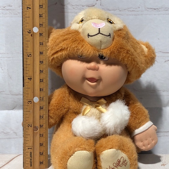 Cabbage Patch Kids Monkey Snugglie Plush Xavier Roberts 2008 25th Anniversary - Picture 13 of 13